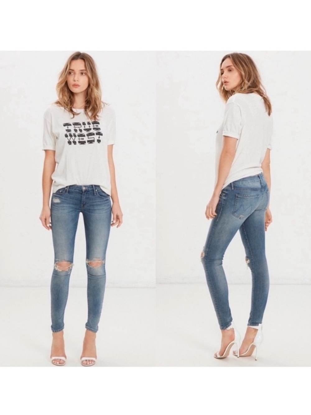 Mother The Looker Jeans Song of the Cowboy Size 26